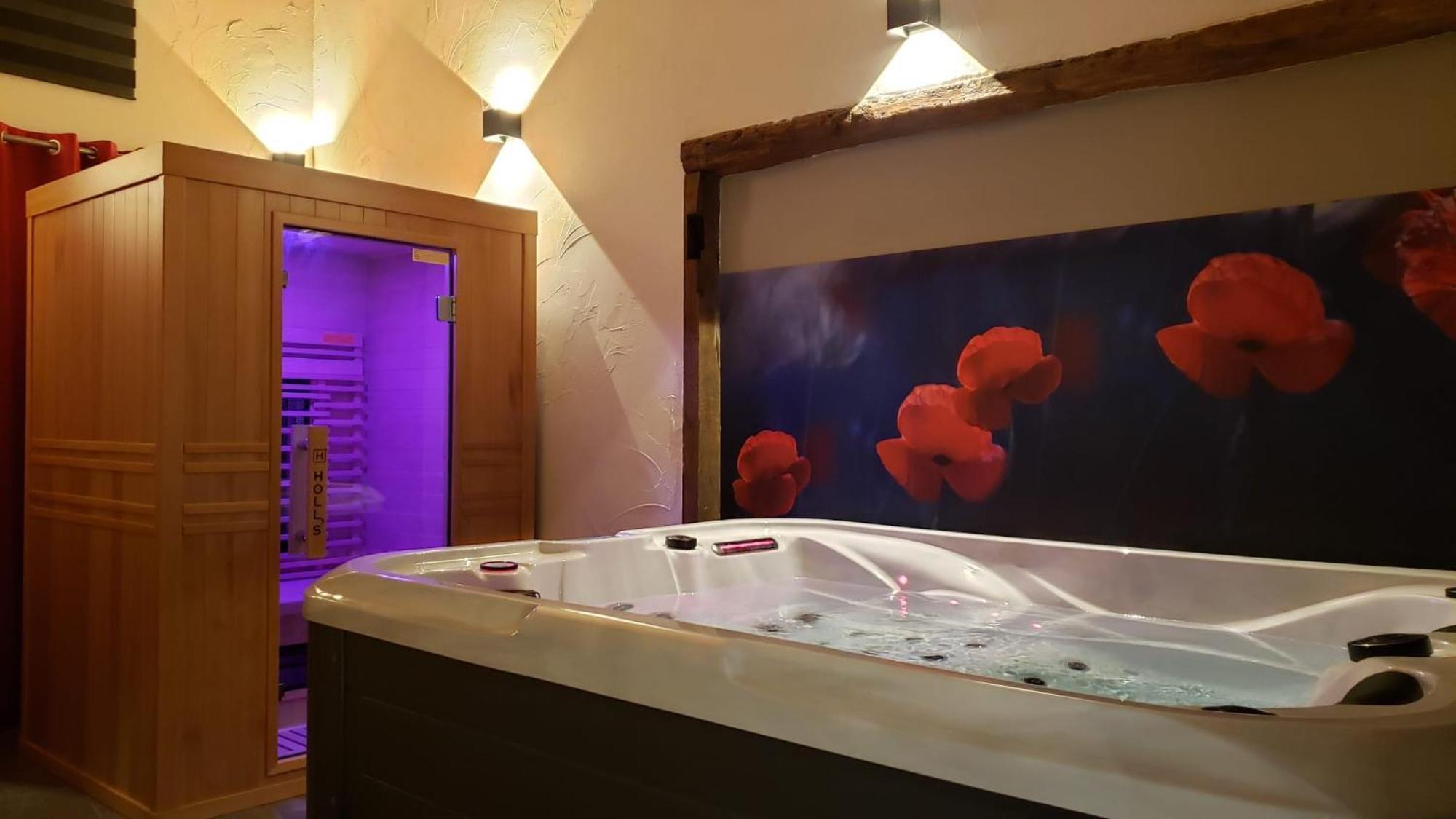 Maison D'Hote Avec Sauna Et Jacuzzi A La Campagne Les Portes du Coglais Zewnętrze zdjęcie